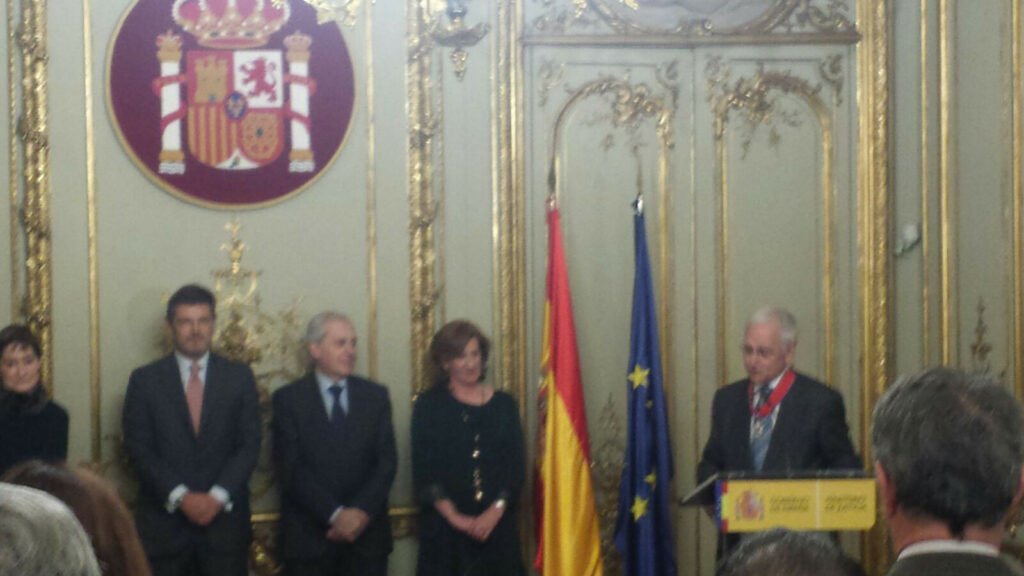 Francisco Muro de Íscar, galardonado con la Cruz de Raimundo de Peñafort por su trayectoria