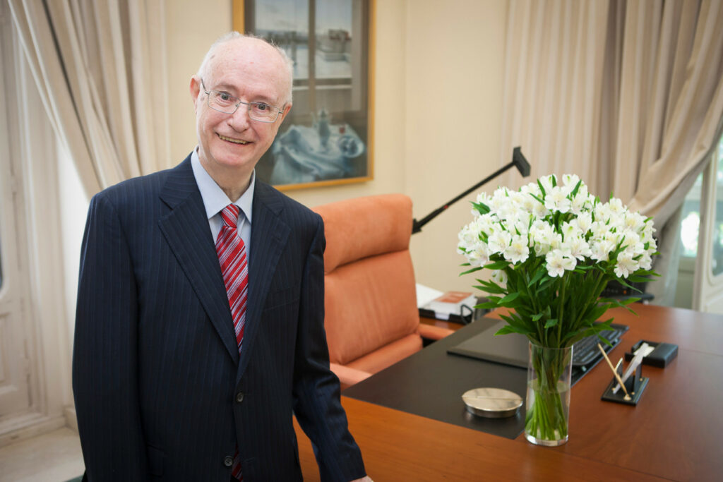 Luis de Angulo Rodríguez, presidente de Honor de la Mutualidad de la Abogacia