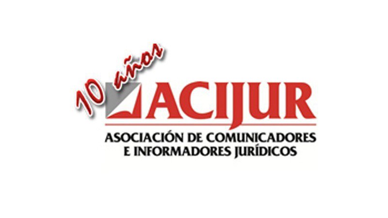 logo ACIJUR, 10º aniversario