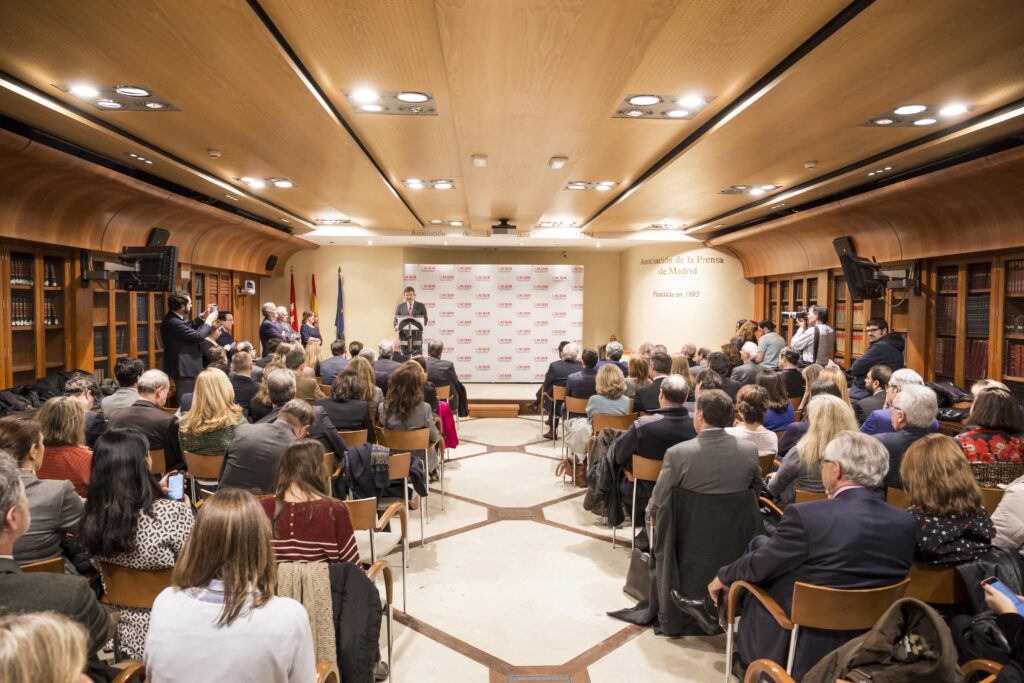 Discurso del ministro de Justicia