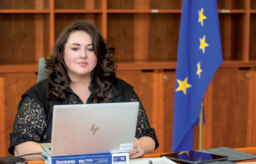 Helena Dalli, comisaria europea de Igualdad.