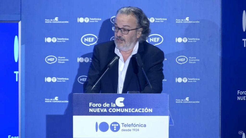 Miguel Ángel Noceda, presidente de la Federación de Asociaciones de Periodistas de España (FAPE)