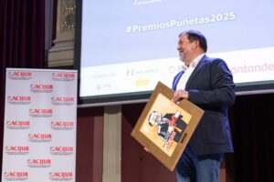 Rafael Caamaño, nuevo “Socio de Honor” de ACIJUR.